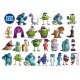 711150 vafa personaje Monsters Inc 30x20 cm